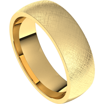 Gold Wedding Bands  -  Men's